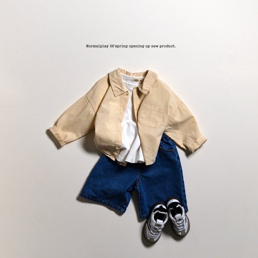 normalplay normal bermuda denim (75-140cm)