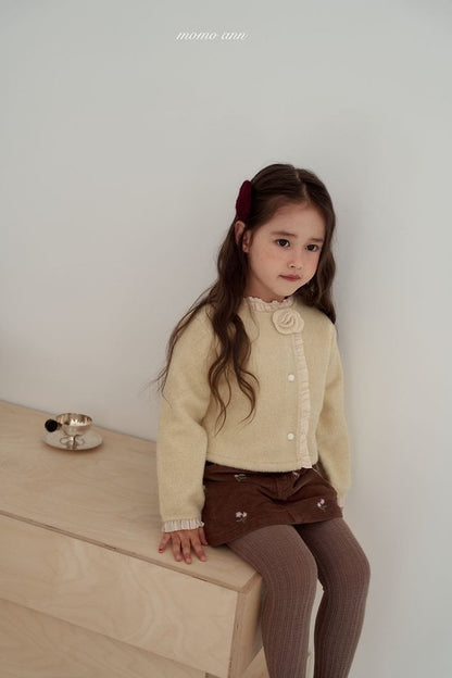 momoann corsage cardigan (90-130cm)