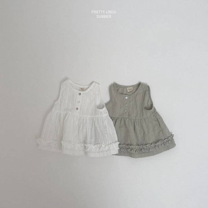Lindo Petite Frill Blouse (85-125cm)