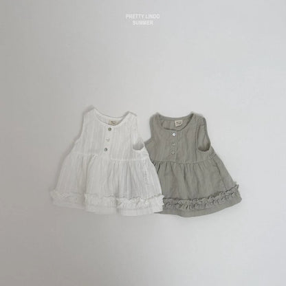 Lindo Petite Frill Blouse (85-125cm)
