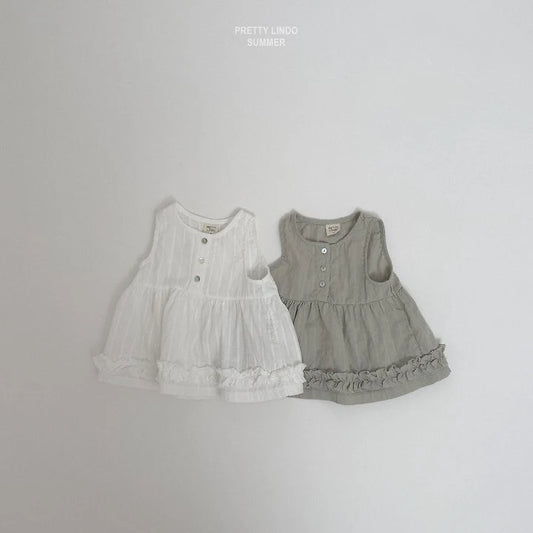Lindo Petite Frill Blouse (85-125cm)
