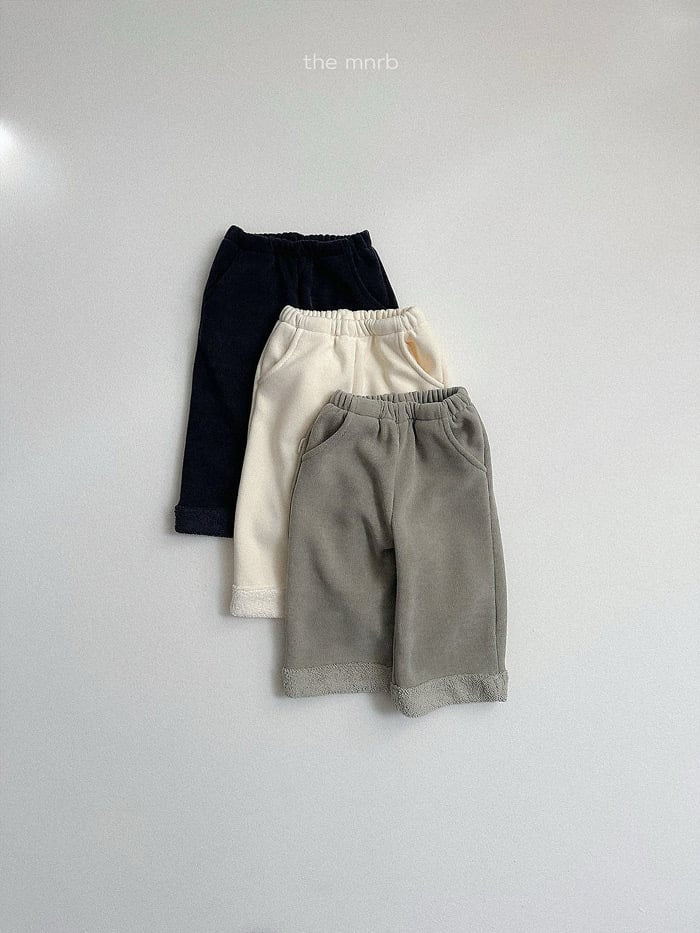 minirobe roll-up straight pants (75-110cm)