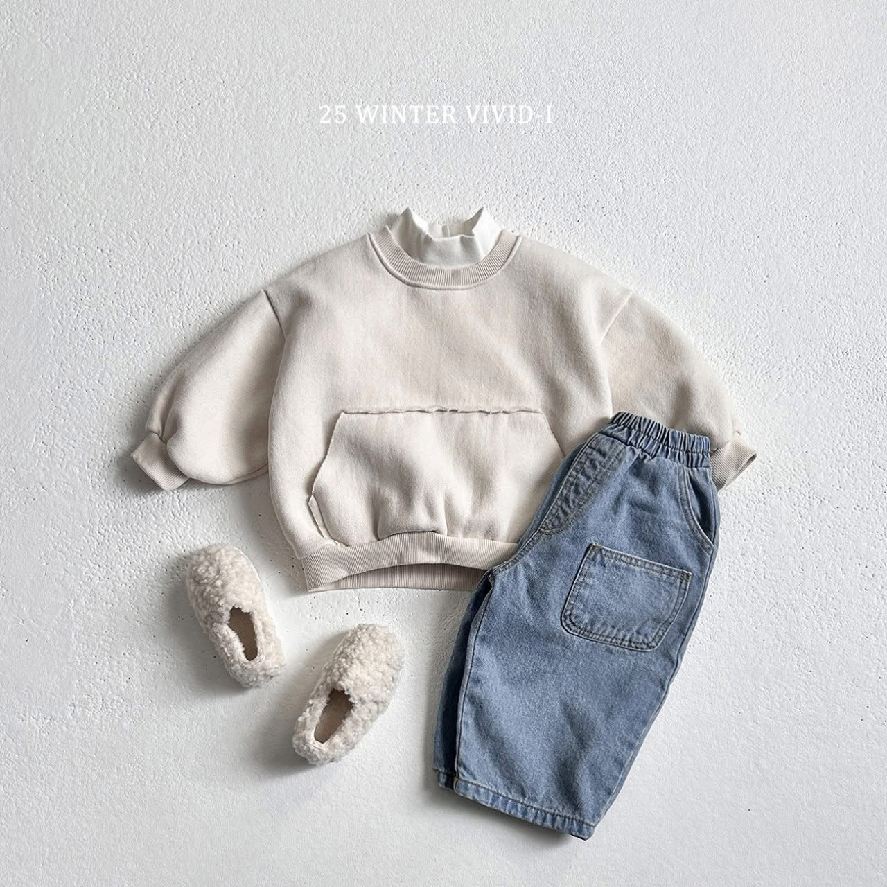 Vivid 大地色口袋上衣 (75-135cm)