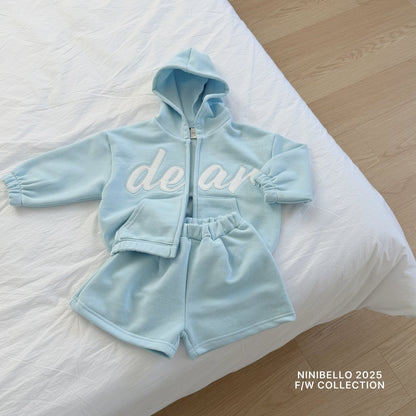 ninibello deer hood zip-up (80-130cm)