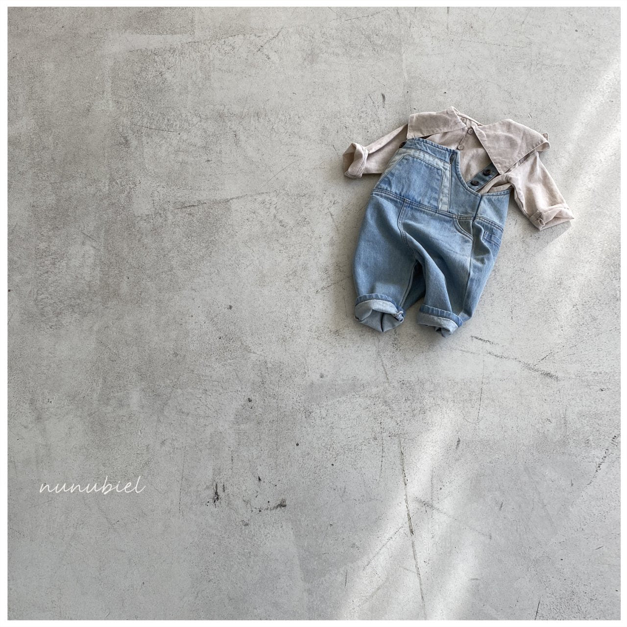 nunubiel patch denim pants (75-120cm)