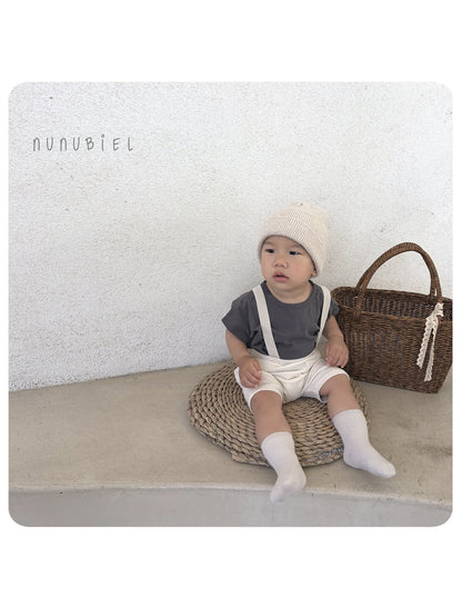 nunubiel bebe waffle leggings (6-18m)