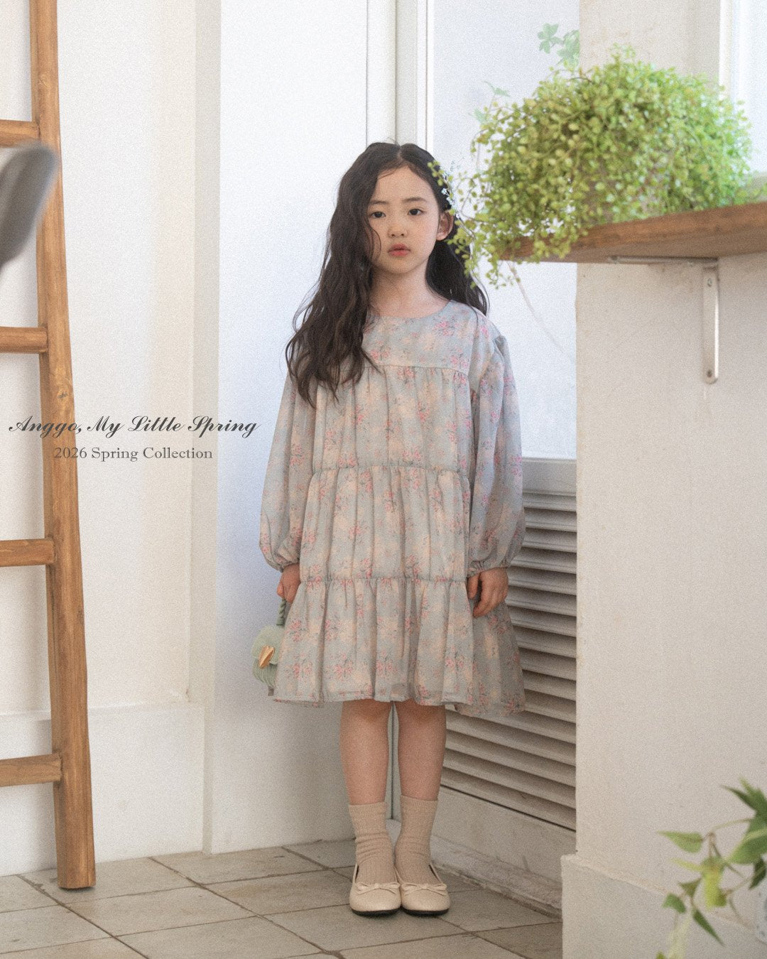 anggo cherry blossom dress (80-120cm)