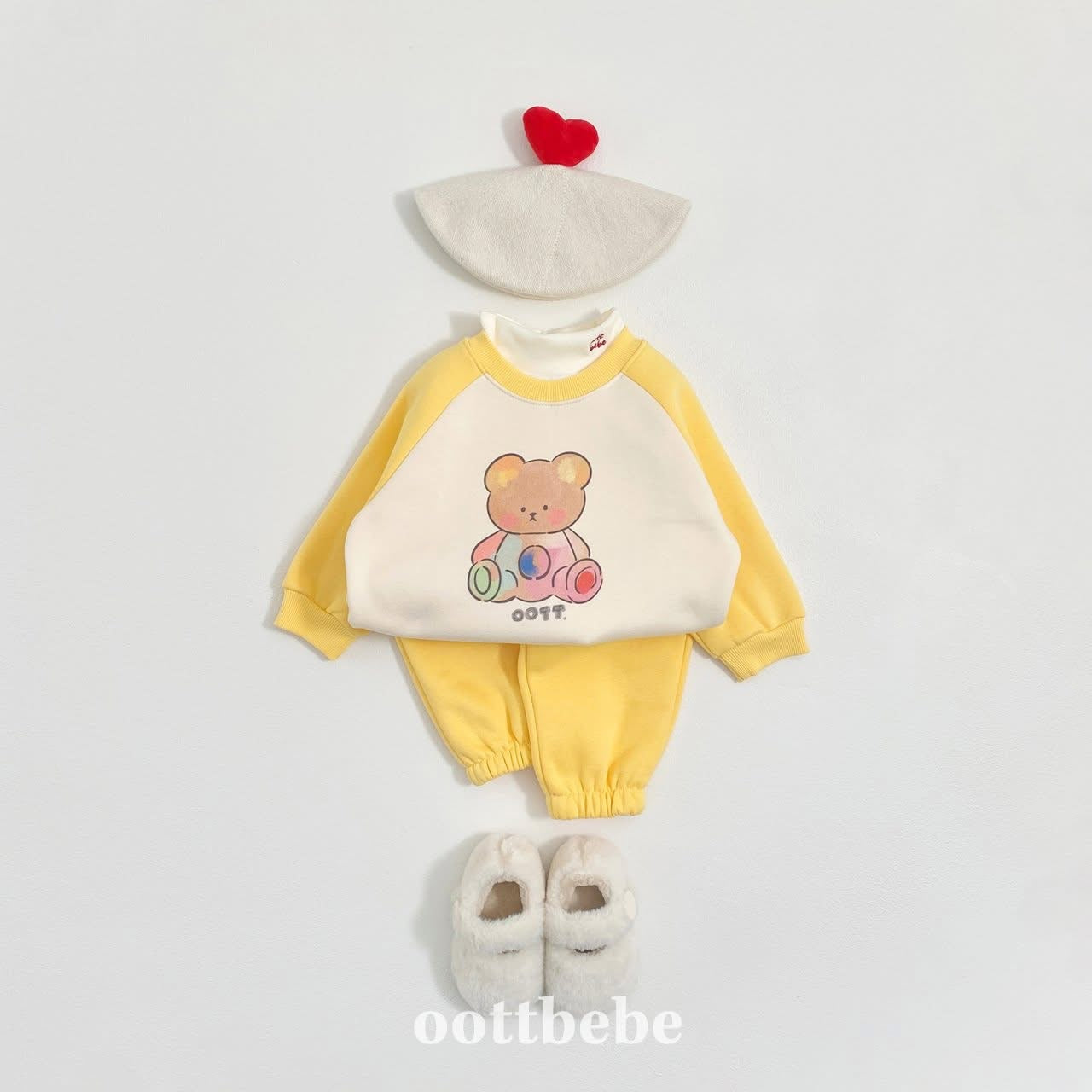 Oottbebe 彩色熊熊拼色套裝 (75-120cm)