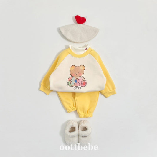 Oottbebe 彩色熊熊拼色套裝 (75-120cm)