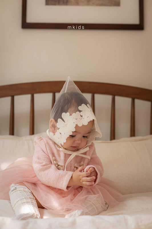 mkids rose lace socks