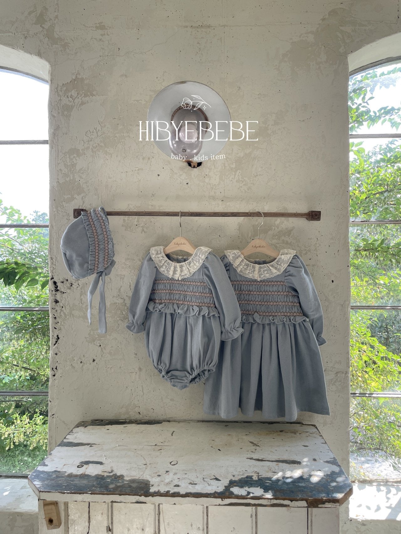 hibyebebe sharma smoke suit (75-90cm)