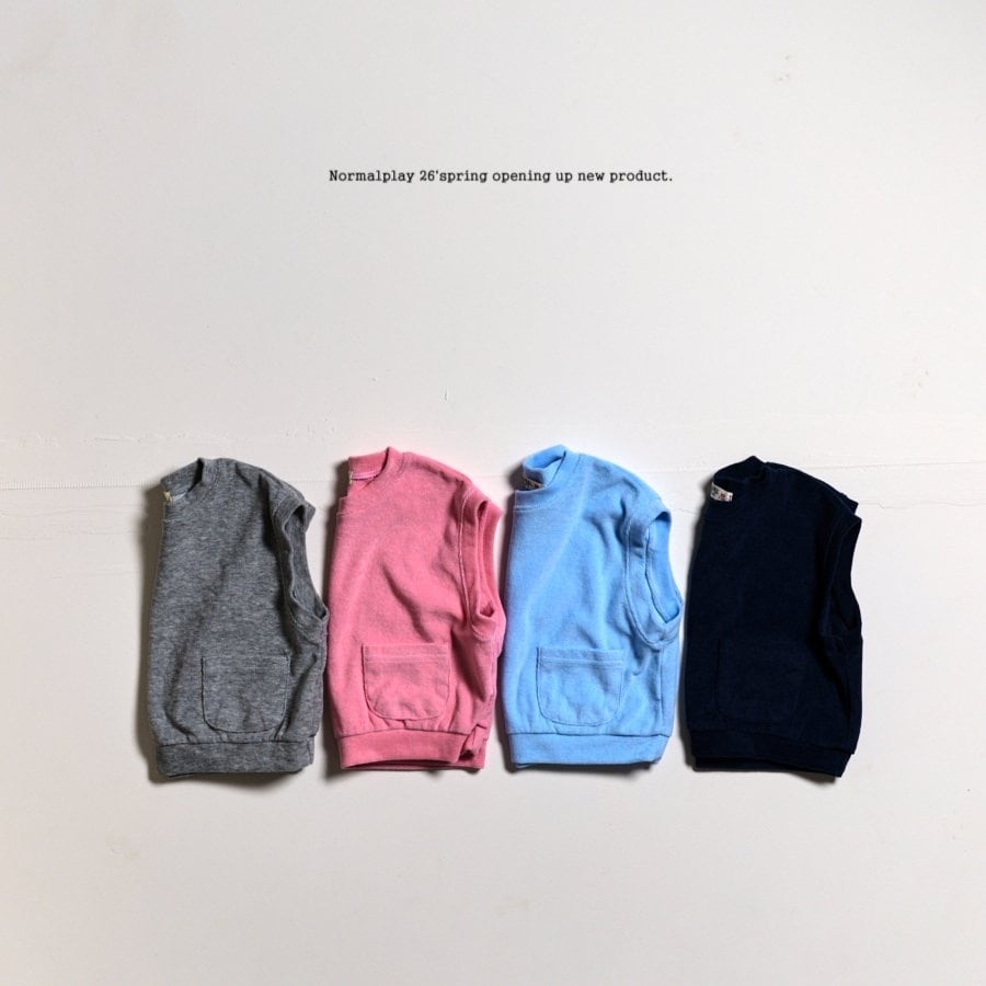 normalplay terry vest (75-140cm)