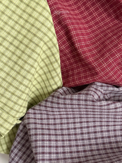 digreen picnic check shirt (85-130cm)