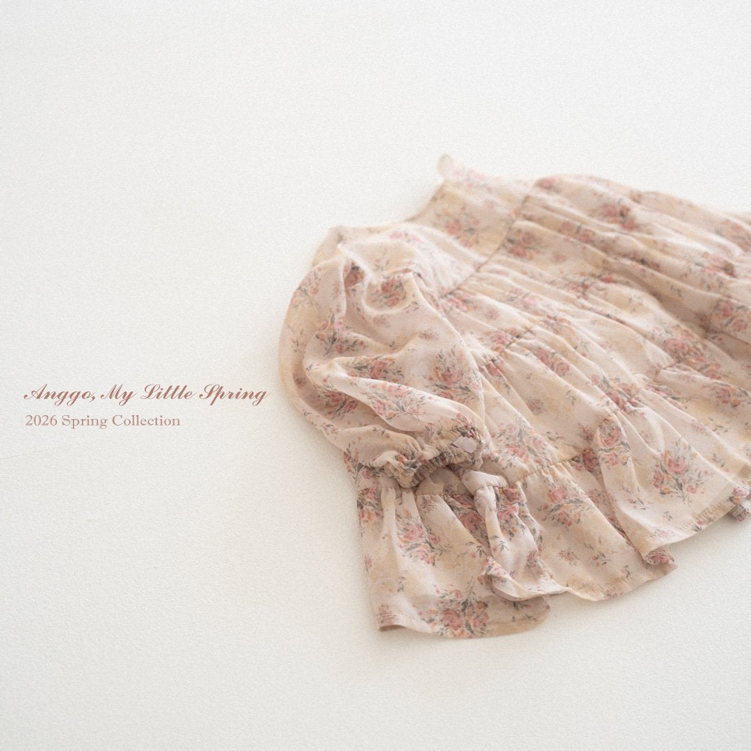 anggo cherry blossom dress (80-120cm)