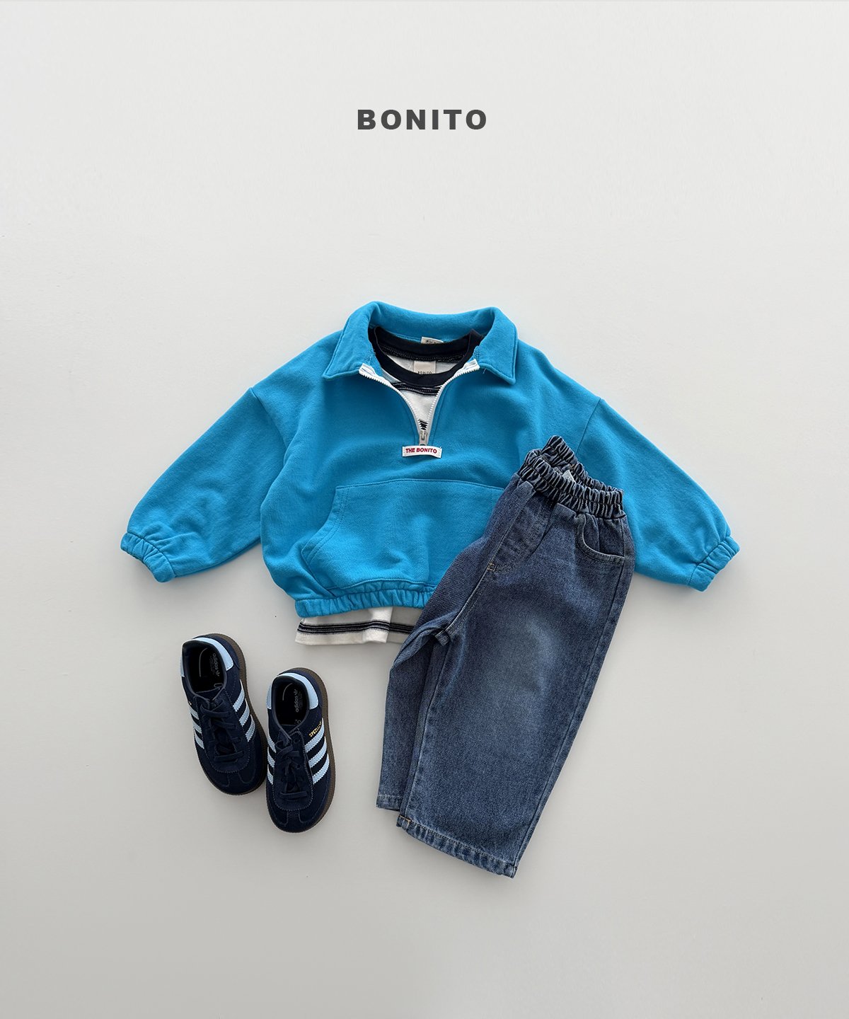 bonito brushed denim pants (~80-140cm)