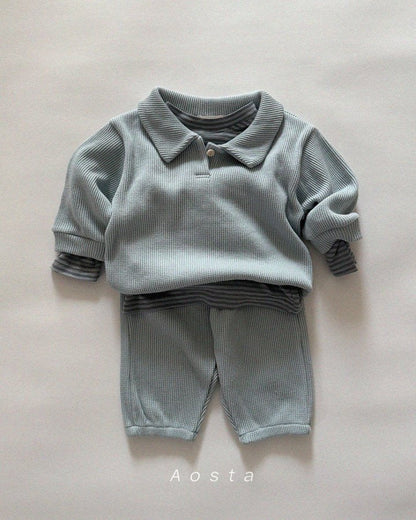 Aosta Waffle Pants (70-110cm)