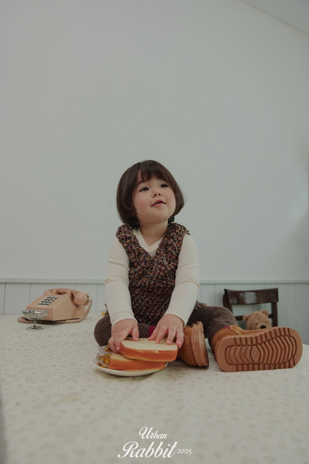 Urban Rabbit 圓領素色上衣 (80-140cm)