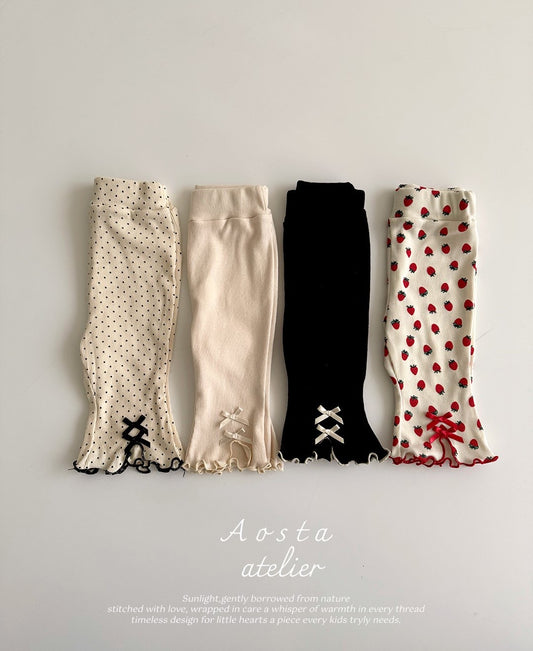 Aosta lip ribbon pants (70-110cm)