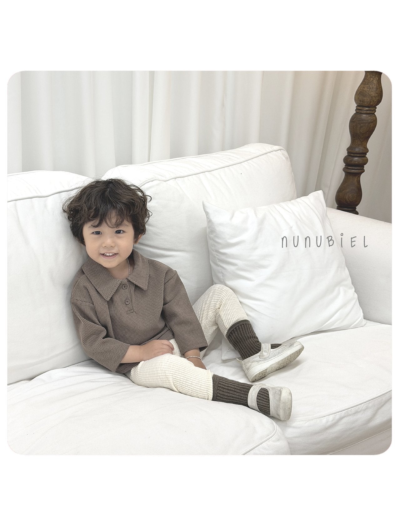 nunubiel waffle shirt (75-120cm)