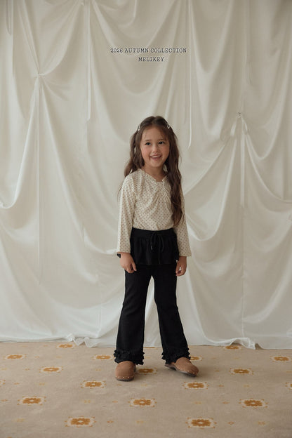 melikey vest frill bootcut (~80-140cm)