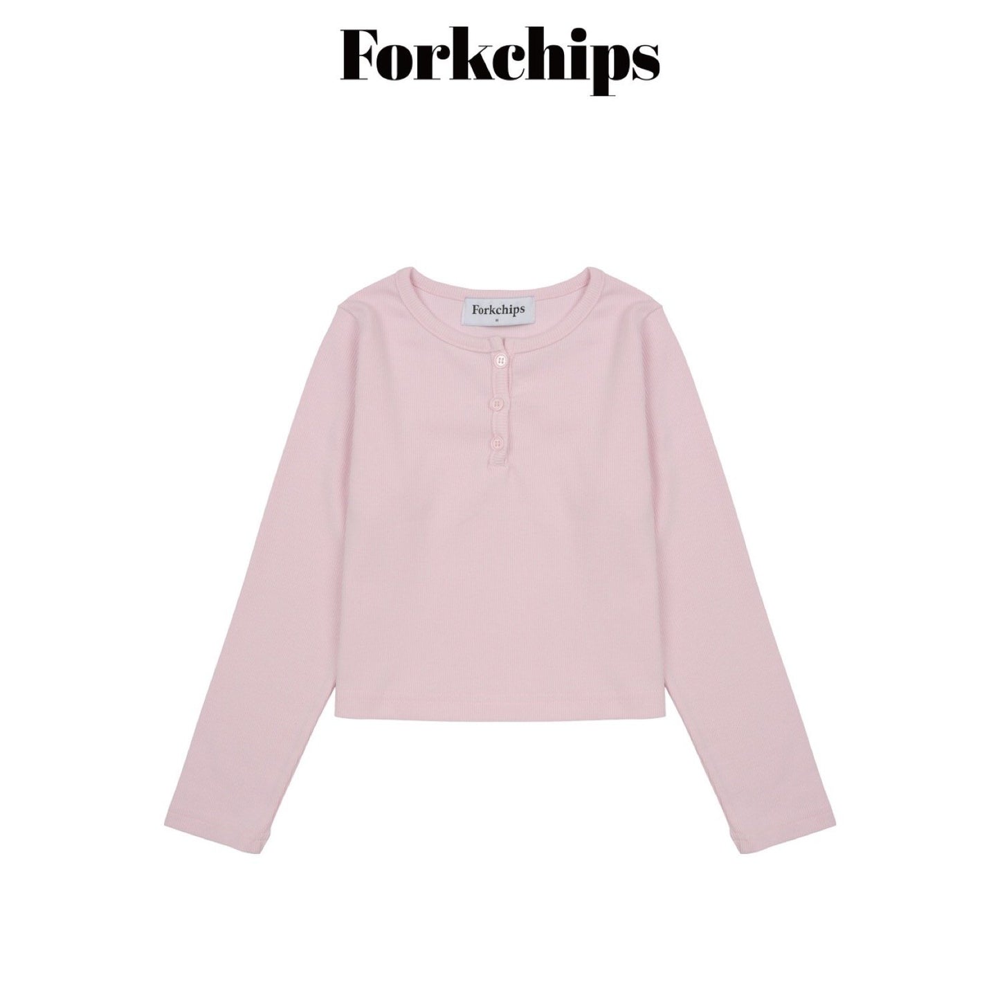 FORKCHIPS peach snap t-shirt (95-160cm)
