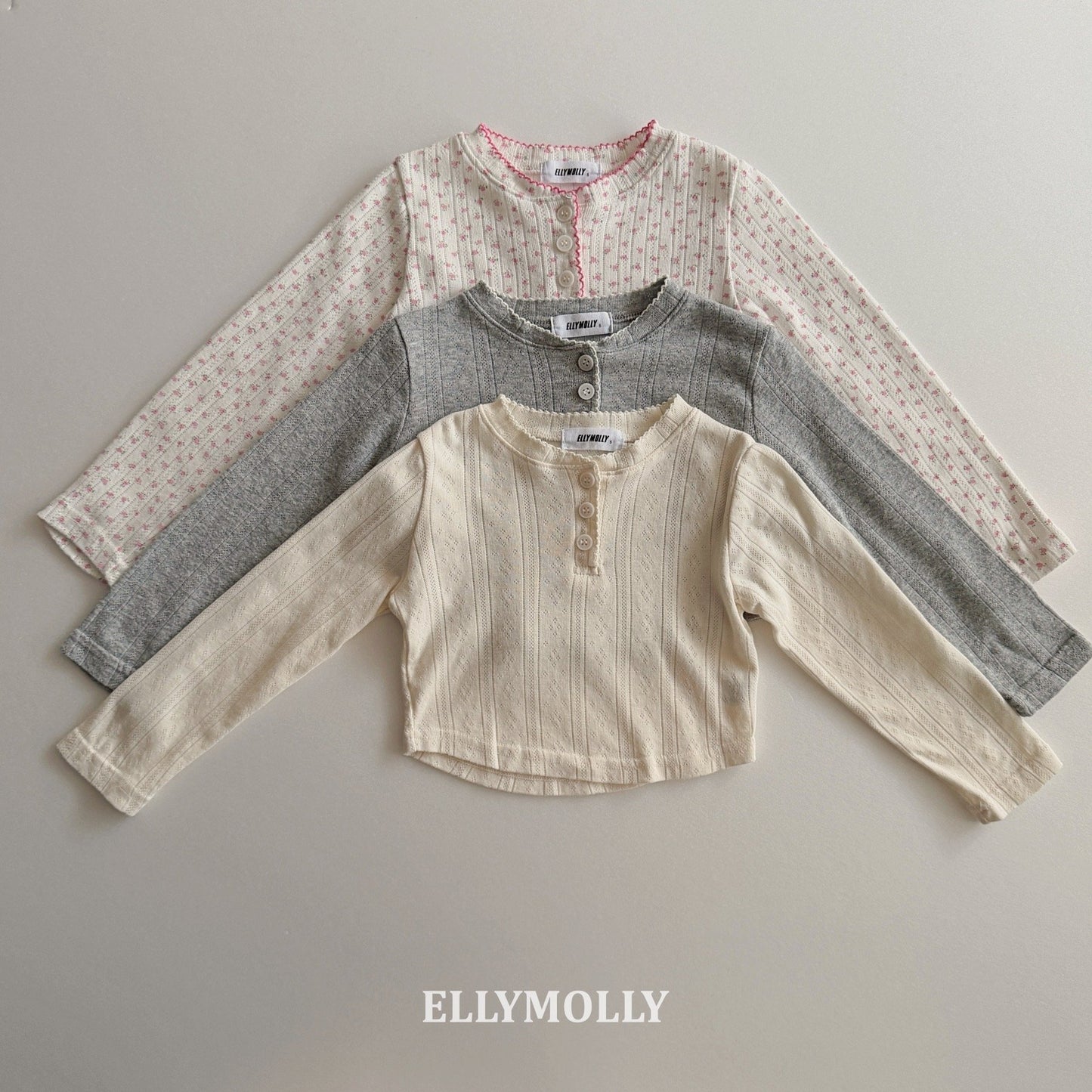 ELLYMOLLY pin eyelet top (90-145cm)