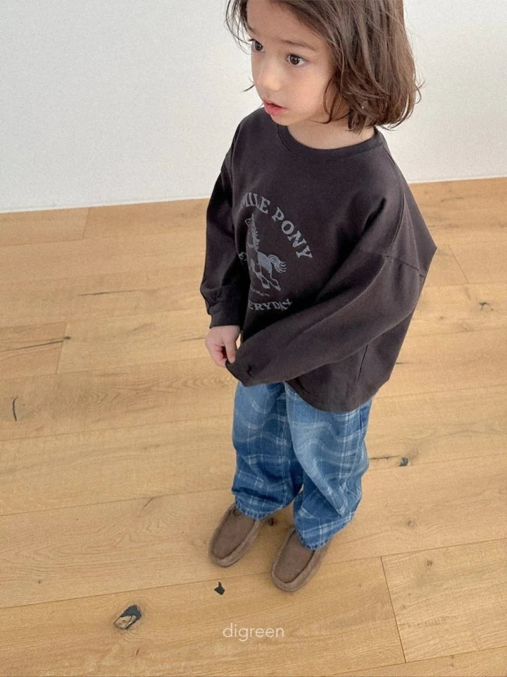 Digreen Check Denim (85-130cm)