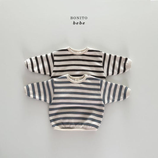 Bonito multi stripe T (3-18m)