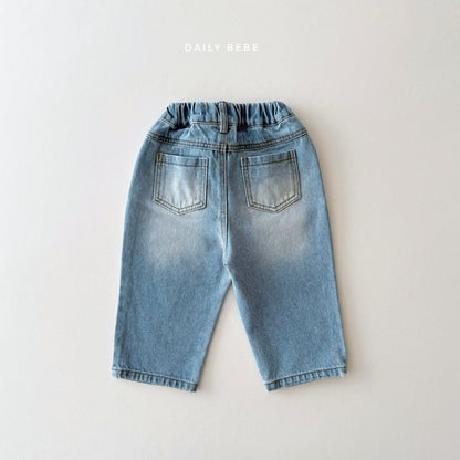 DAILYBEBE washed denim pants (75-145cm)