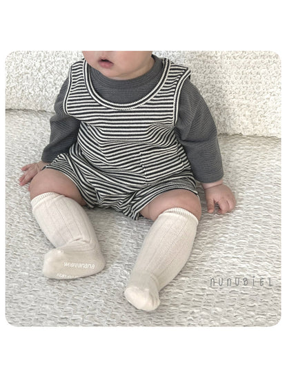 nunubiel bebe stripe suit (3-18m)