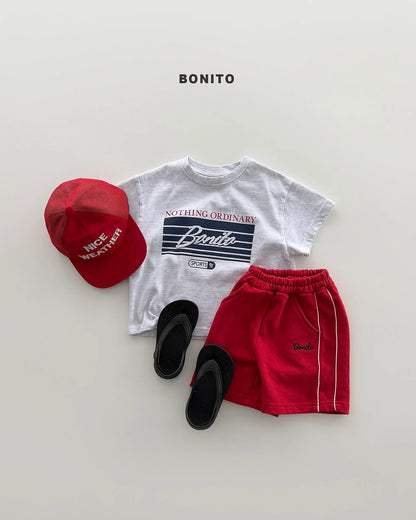 Bonito side line shorts (~80-140cm)