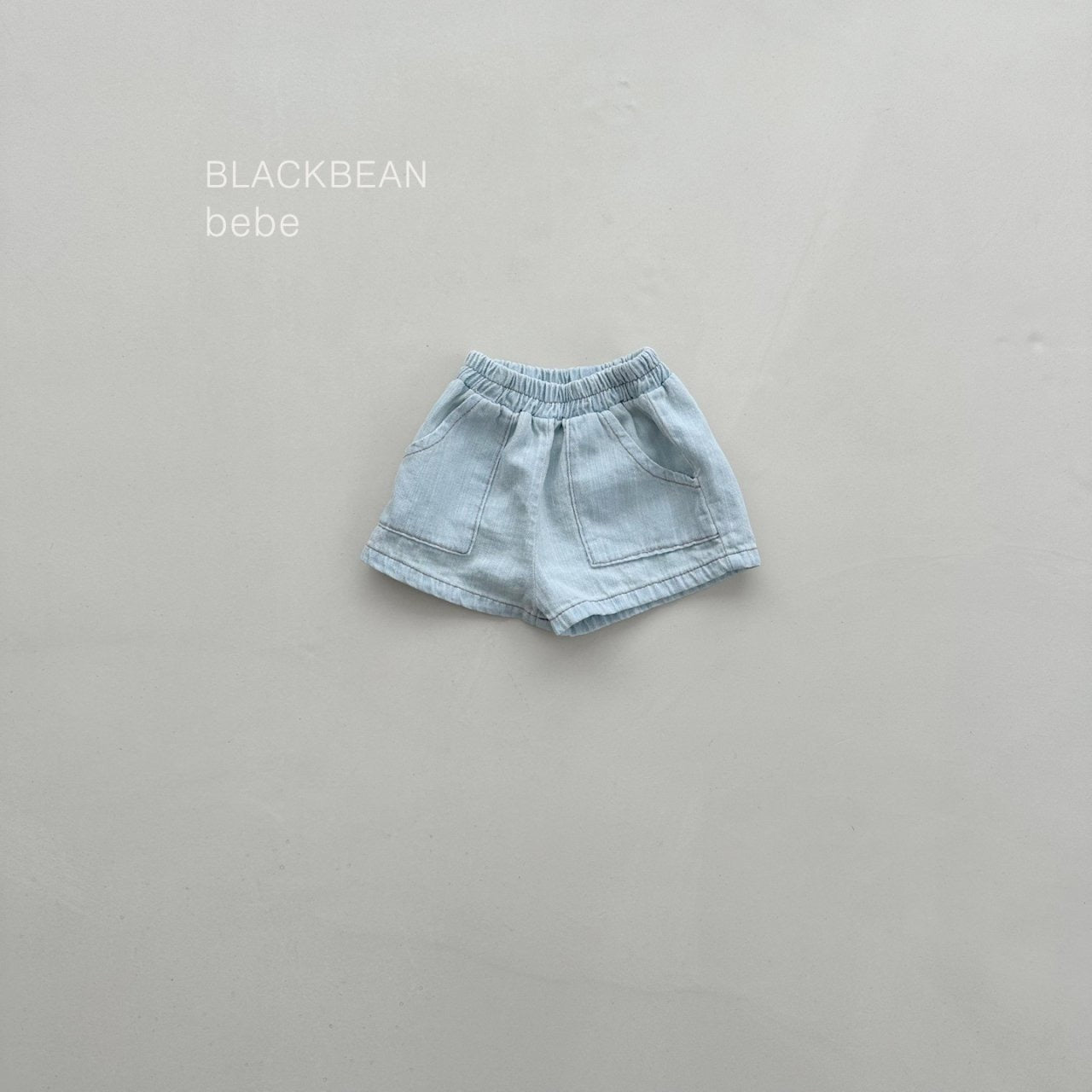blackbean pocket bebe denim (3-18m)