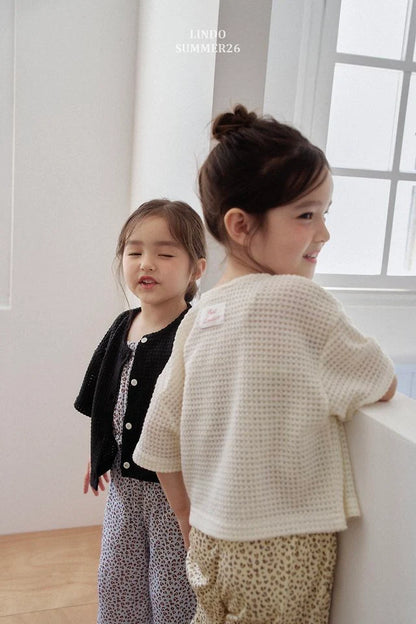 Lindo Knit Short Sleeve Cardigan  (85–125cm)