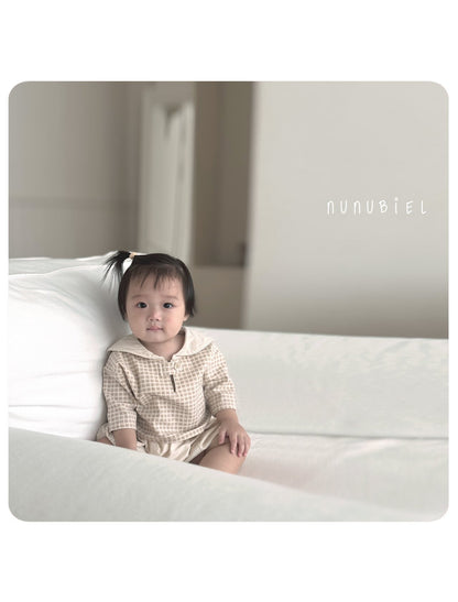 nunubiel bebe check blouse (~70-80cm)