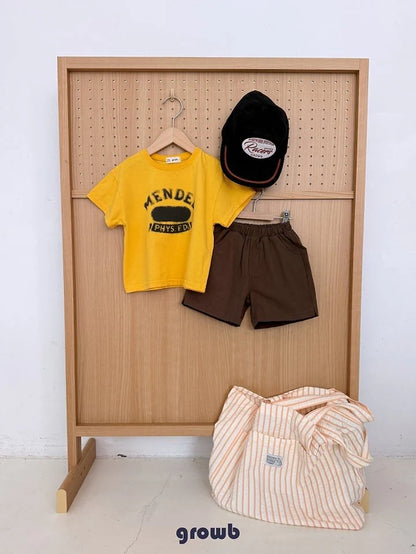 Growb Plain Shorts (90-155cm)