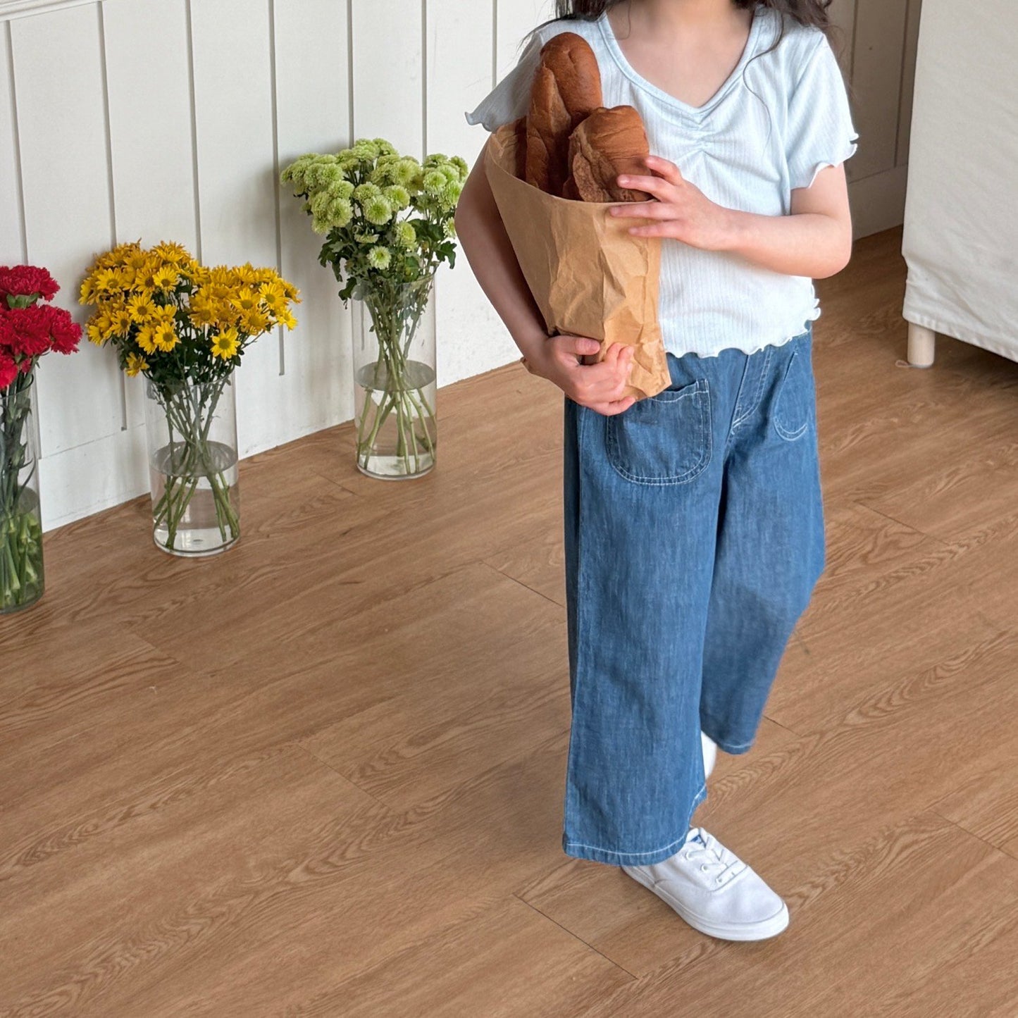 ninibello ade denim pants (80-130cm)
