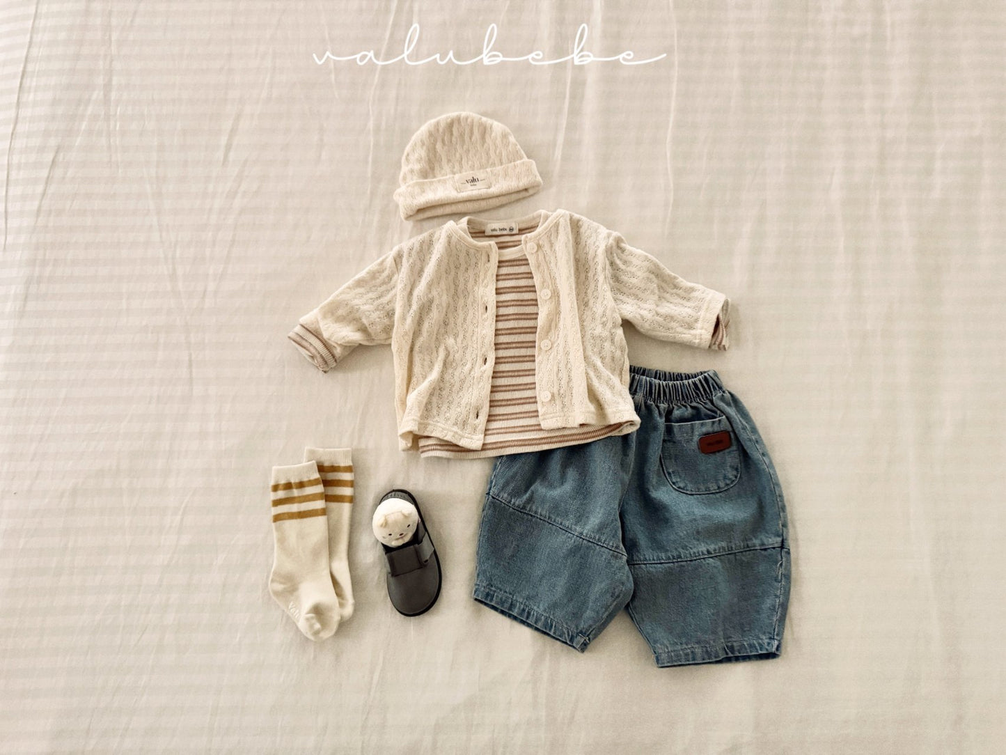 valubebe ale jacquard cardigan (6-24m)