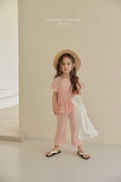 melikey lace frill bag