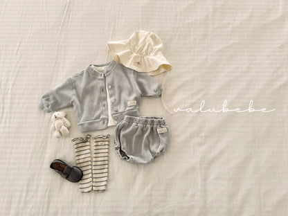 valubebe tokyo waffle cardigan (6-24m)