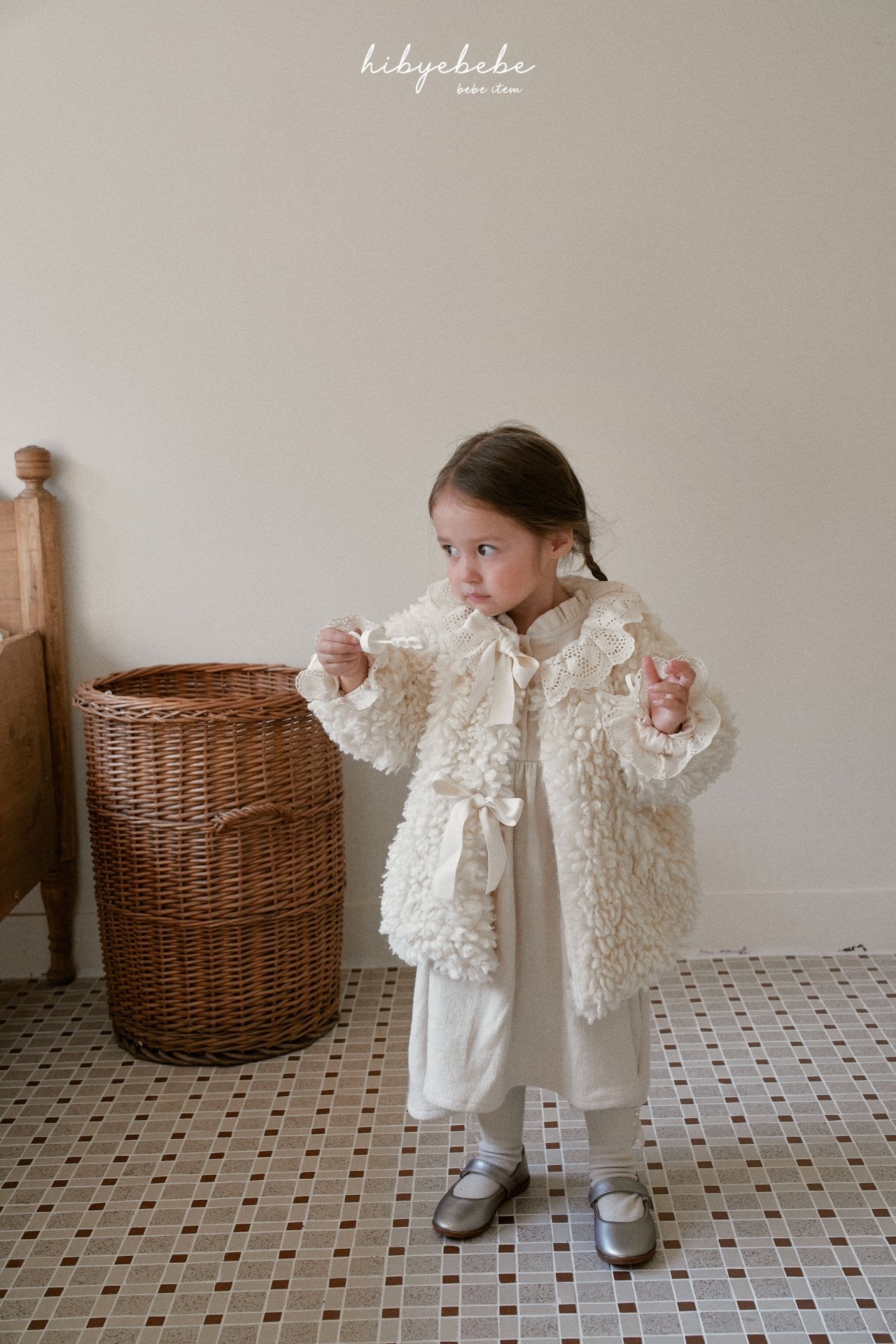 hibyebebe lace cardigan jacket (85-120cm)