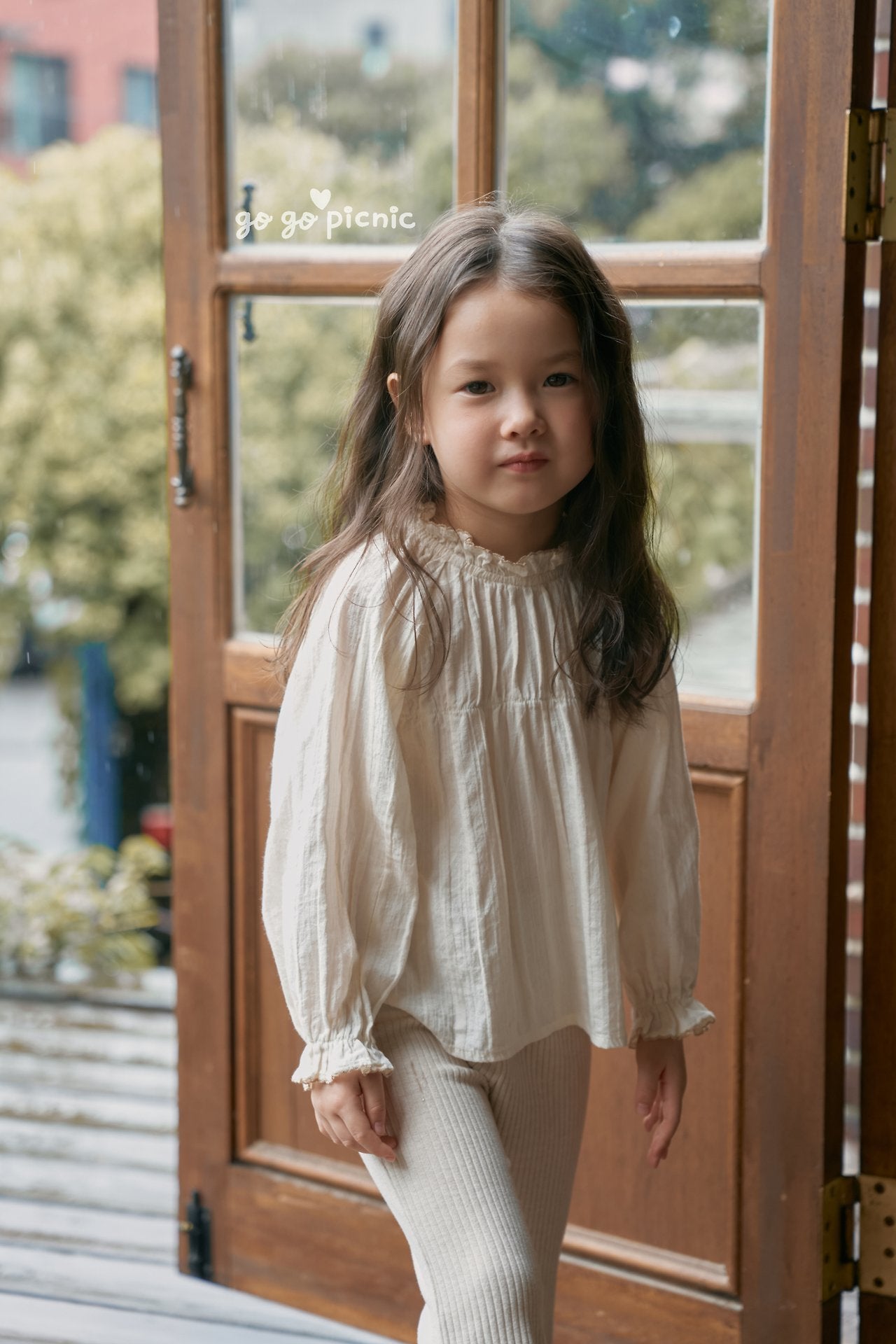 go go picnic lena blouse (70-120cm)
