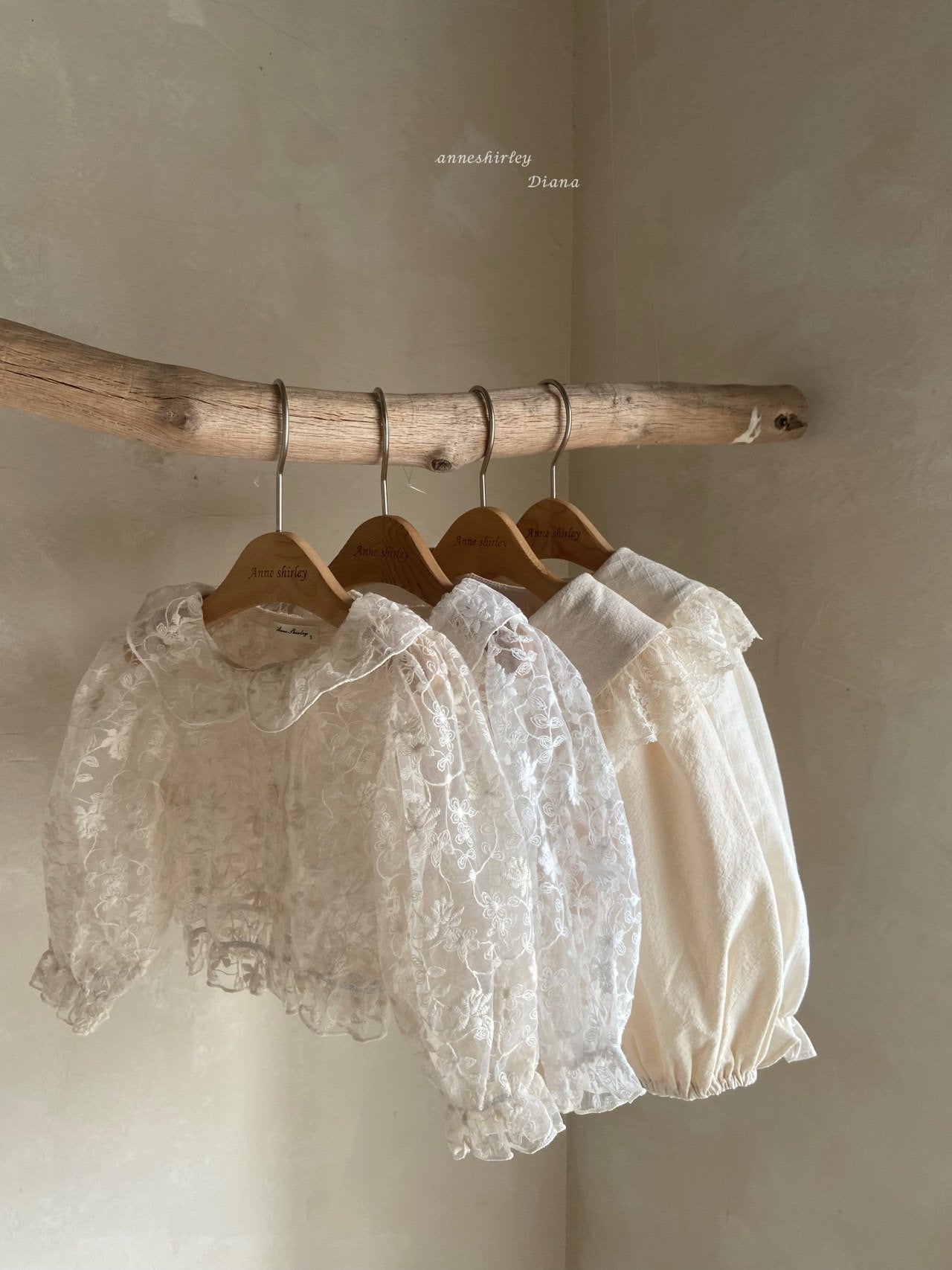 anneshirley lace collar jacket cardigan ( 3m~4y)