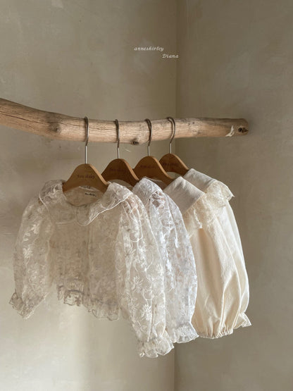 anneshirley lace collar jacket cardigan ( 3m~4y)