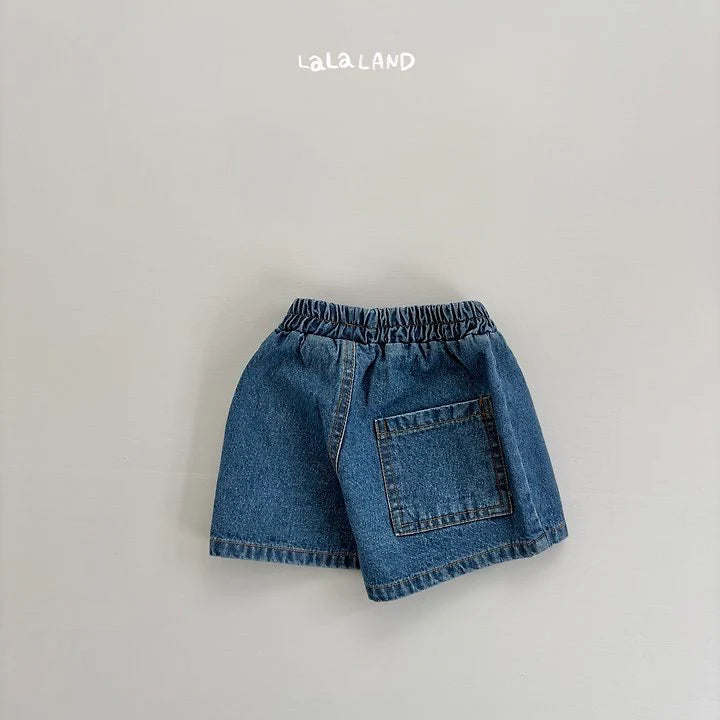 Lalaland point denim shorts (75-120cm)