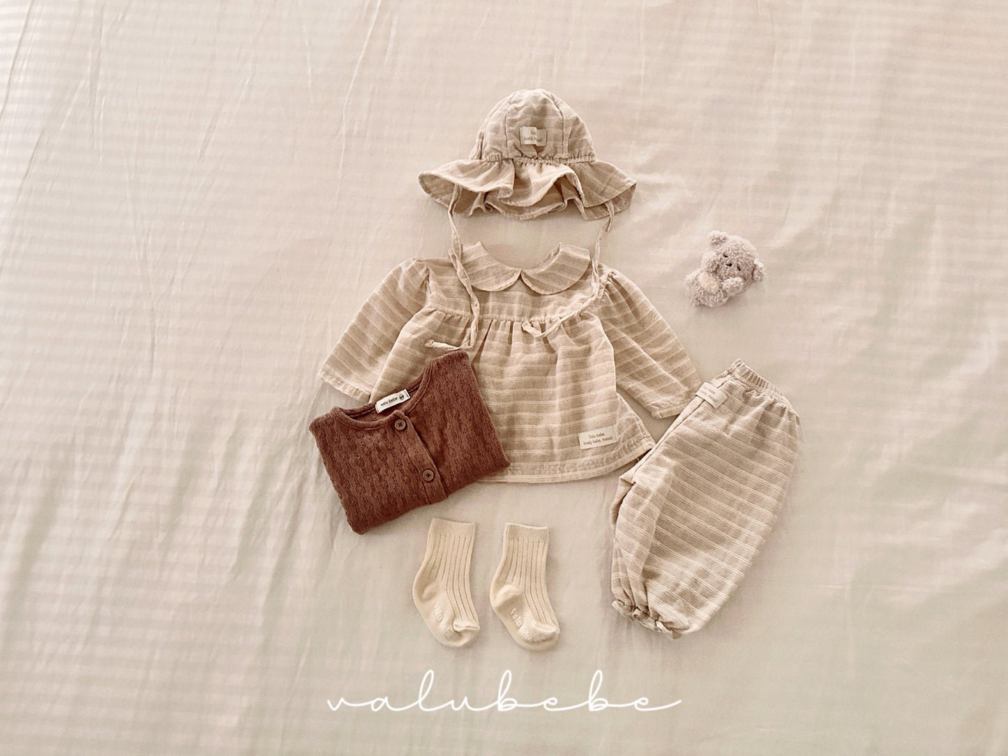 valubebe natural blouse (6-24m)