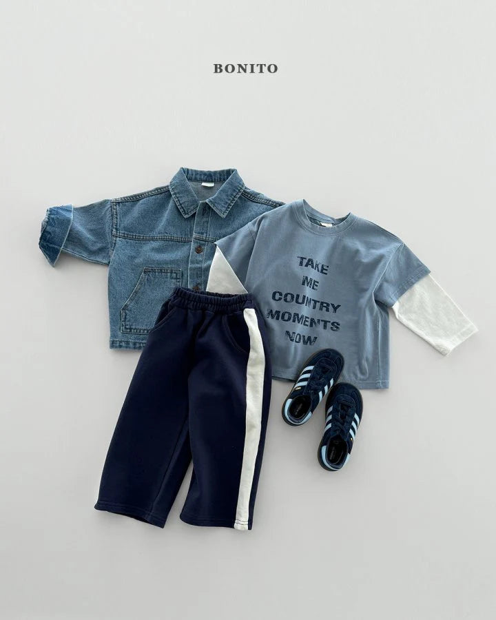 Bonito Side line pants (~80-140cm)