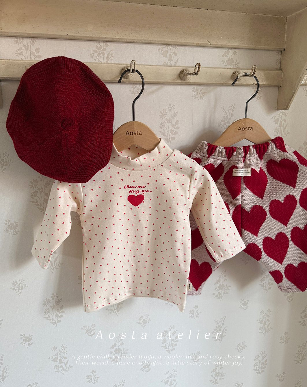 Aosta love me turtleneck (~70-115cm)