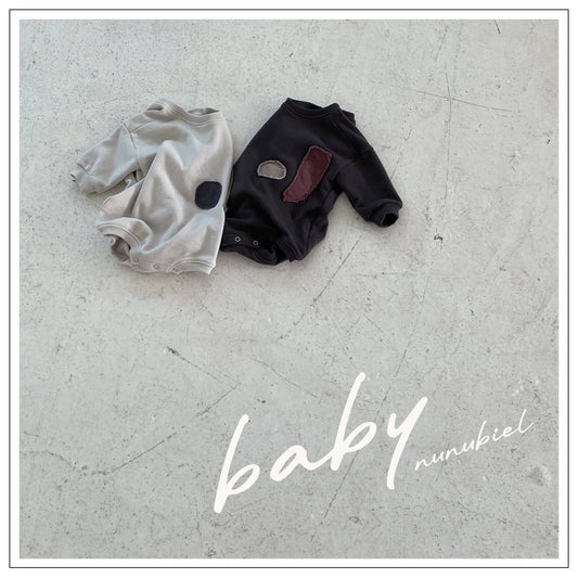 nunubiel patch romper (3-18m)