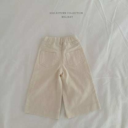 melikey cotton wide pants (~80-140cm)