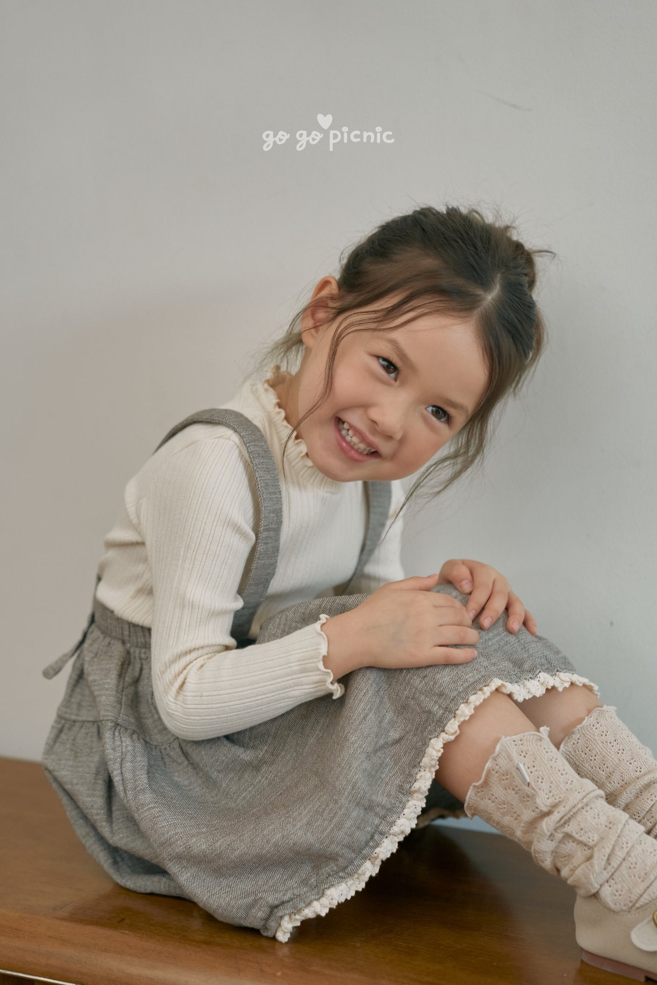 go go picnic sophie mock neck (70-120cm)